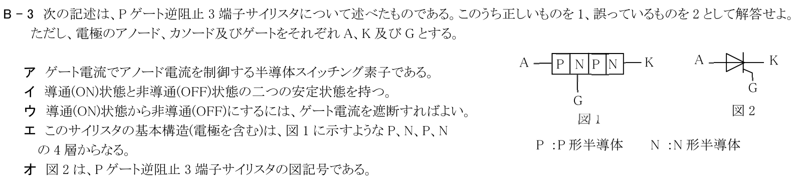 一陸技基礎令和5年01月期第2回B03